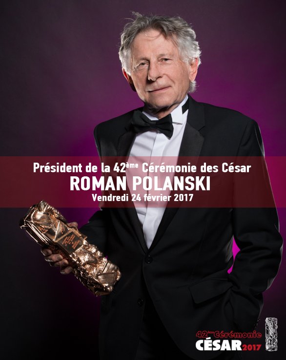 Roman Polanski présidera la 42e cérémonie des César