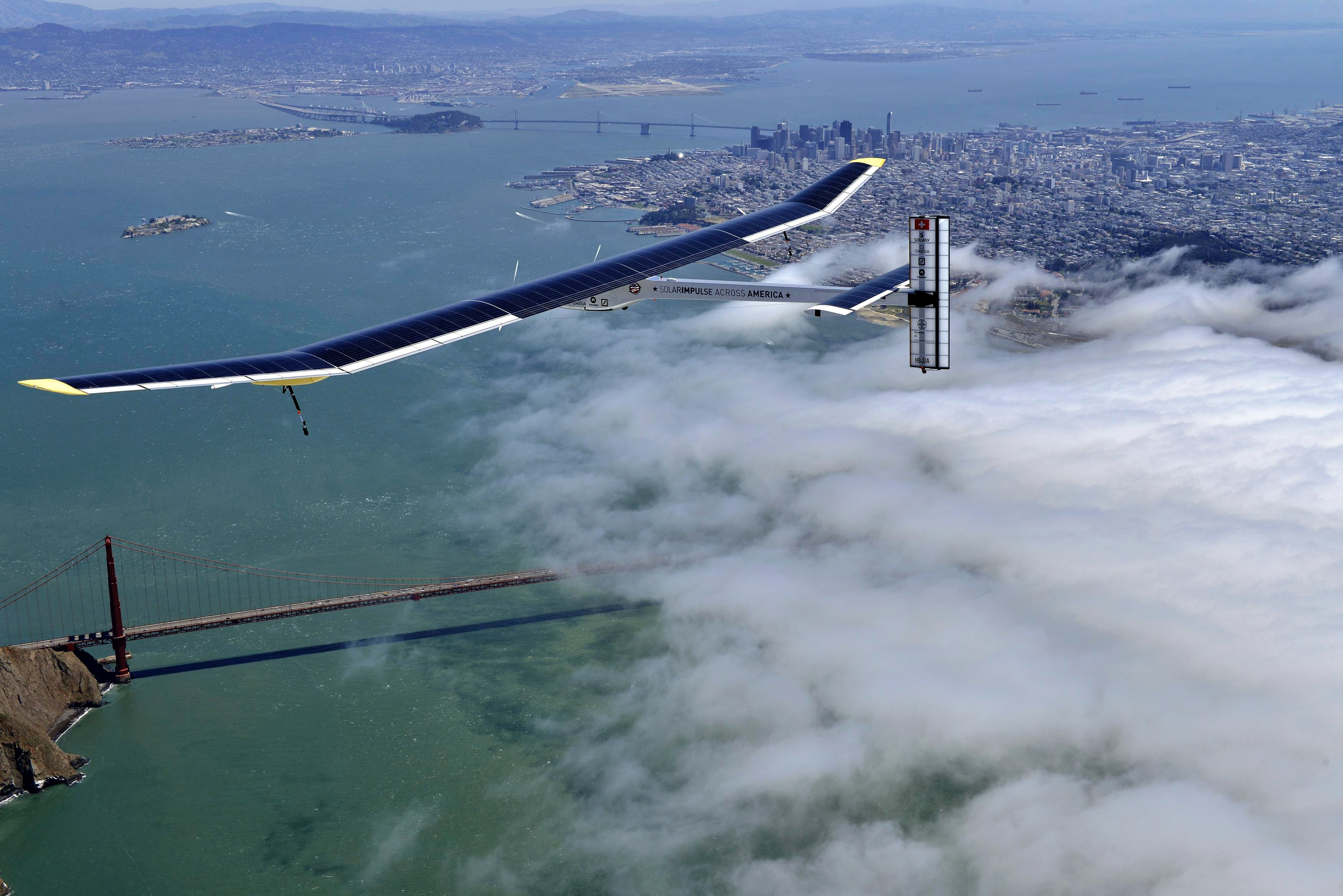 Solar Impulse 2 en surplace