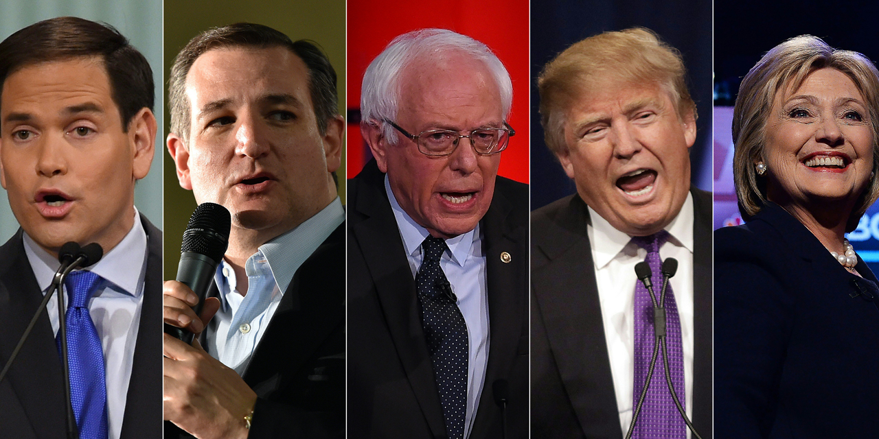 Super Tuesday : Clinton et Trump en tête