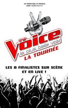 THE VOICE LA TOURNEE est annulée !