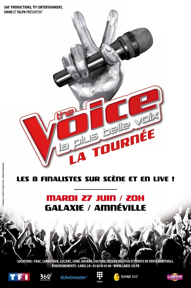 THE VOICE - LA TOURNEE