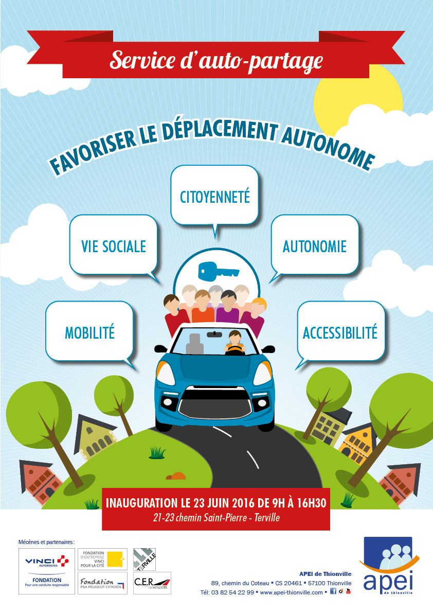 Thionville : l'APEI lance son service d'auto-partage pour faciliter le déplacement autonome