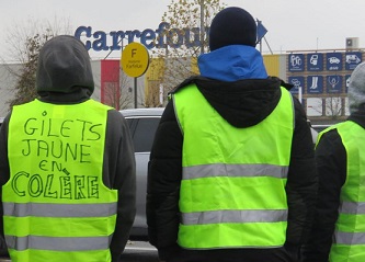 Thionville : nouvelle action des Gilets Jaunes ce matin