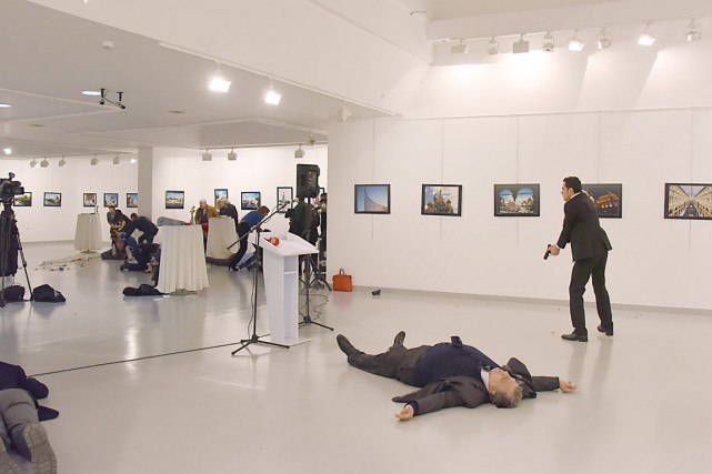 Turquie : un ambassadeur russe assassiné à Ankara