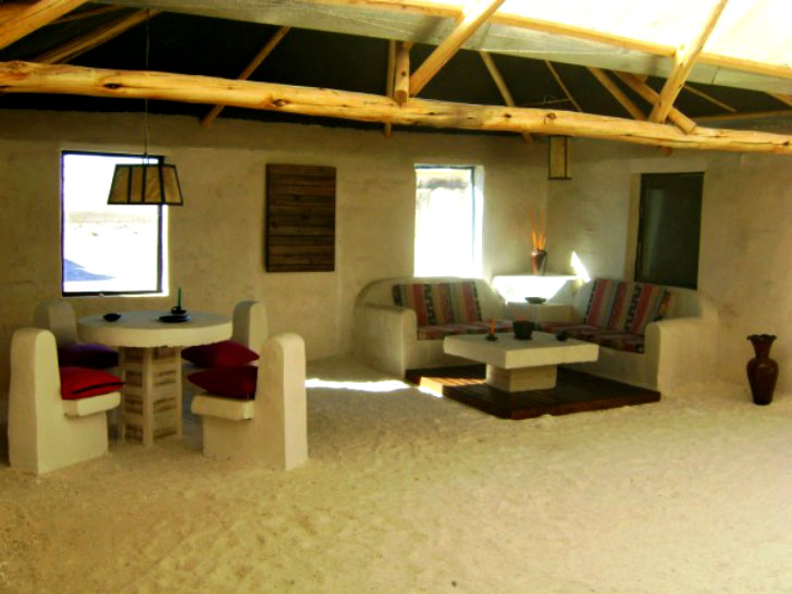 Un hôtel entièrement fabriqué en sel