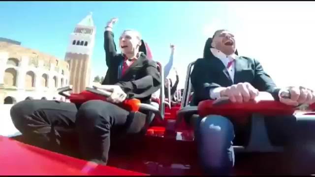 Un incident plutôt insolite dans le plus grand roller-coaster d'Europe