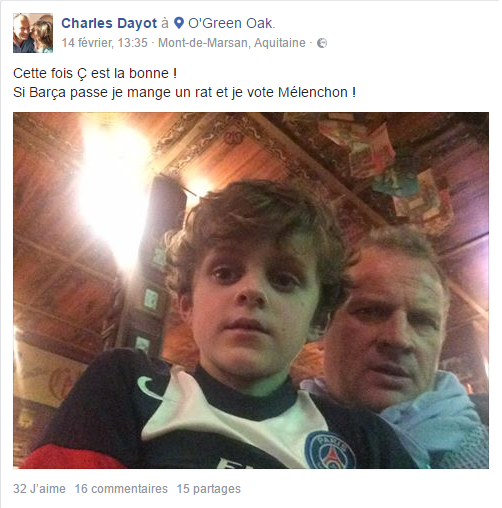 Un élu des Landes va manger un rat suite à la victoire du Barça mercredi