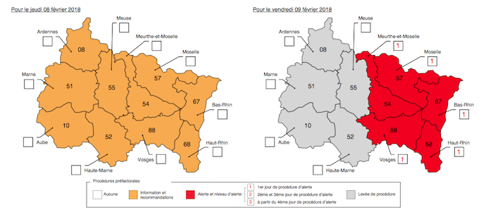 Un pic de pollution sévit sur la Lorraine