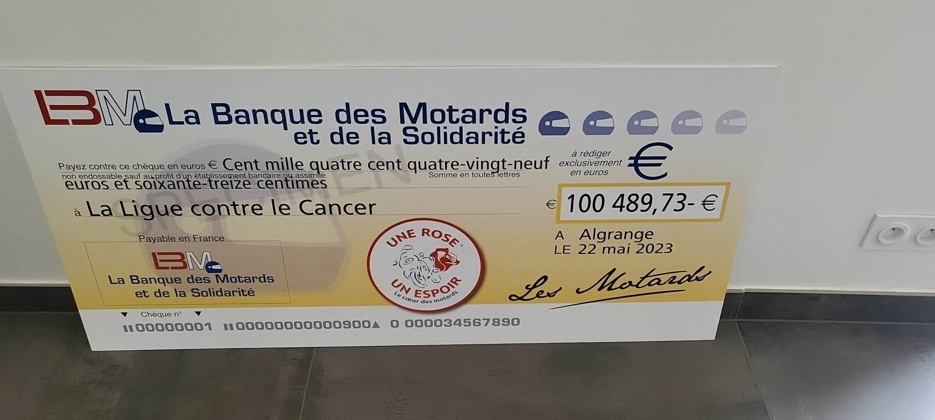 Une Rose Un Espoir : + de 100 000 euros récoltés sur le secteur Algrange/Thionville/Fensch