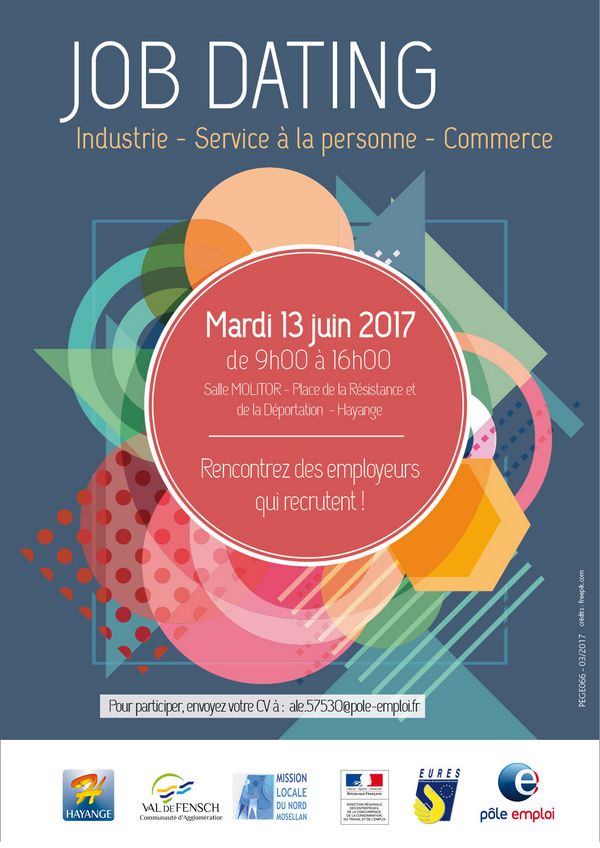 Vous recherchez un emploi ? Job dating à Hayange